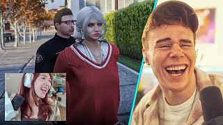 Blau Reacts To UNHINGED NoPixel 40 Clips [upl. by Broeder]