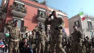 Barletta riabbraccia i suoi militari rientro in Patria dell82° Reggimento Fanteria quotTorinoquot [upl. by Carlynn]