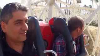 Disneyland Roller Coaster  Los Angeles HD Full Tour [upl. by Dnalhsa501]