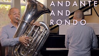 Capuzzi  Andante and Rondo  Tuba and Piano Scott Sutherland Music [upl. by Eenel]