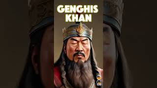 Genghis Khan c 1162–1227  THE MONGOL WARRIOR AND EMPEROR youtube history facts youtubeshorts [upl. by Yennaiv744]