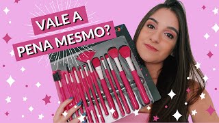 RESENHA DO KIT DE PINCÉIS NEON DA MACRILAN l VALE A PENA MESMO [upl. by Grew843]