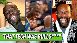 Draymond on WarriorsBlazers technical foul quotsome bullsquot  Draymond Green Show [upl. by Hagi]