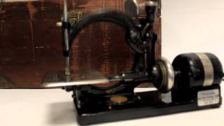 Willcox amp Gibbs Antique Electric Sewing Machine [upl. by Jania]