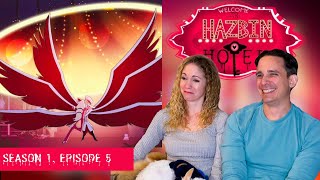 Hazbin Hotel Episode 5 Reaction  Dad Beat Dad [upl. by Yelrac]