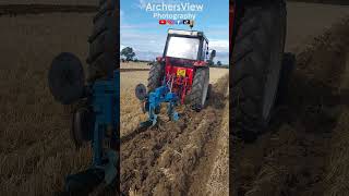 International tractors Ploughing [upl. by Shanney]