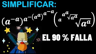 Exponentes y Raíces ejercicio resuelto problema de examen matemáticas algebra [upl. by Eba]