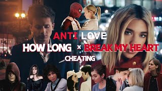 ANTILOVE How Long Have You Been a Heartbreaker  Couples Multifandom  Charlie Puth x Dua Lipa [upl. by Chemar]