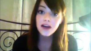 Emma Stone Response to Jim Carreys video [upl. by Rossie]