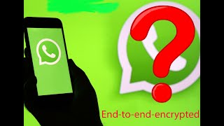 What is End to end encryption In Whatsapp In Marathi [upl. by Gwenn657]