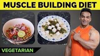 Muscle Building Diet for Beginners  Full day of Eating  Yatinder Singh [upl. by Melisande]