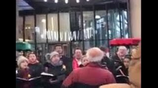 Calon Lân at Borough Market  St Davids Day 2018 – Côr Y Boro  Borough Welsh Choir [upl. by Eerrehs]