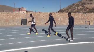 Workout Wednesday UTEP 5x300  6x200 [upl. by Wain327]