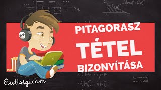 Pitagorasz tétel és megfordításának bizonyítása  Matematika érettségi tétel  Erettsegicom [upl. by Veleda]