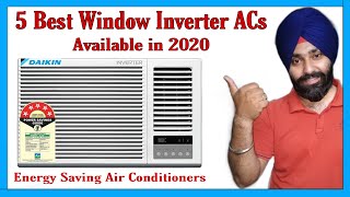 List of Top 5 Best Window Inverter Air Conditioners in INDIA explained in Hindi by Emm Vlogs [upl. by Ed]