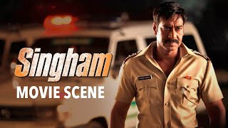 Ajay Devgn Apologizes To Kajal Aggarwal  Singham  Movie Scene  Rohit Shetty [upl. by Dnalram658]