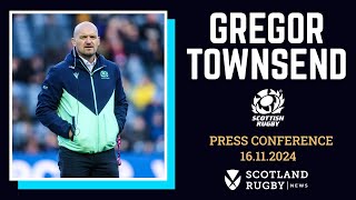 Gregor Townsend hails his best ever Scotland squad after Portugal win and praises Freddy Douglas [upl. by Cath]