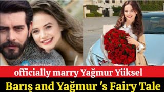 Barış Baktaş and Yağmur Yüksels Fairy Tale Love Story Takes the Wedding Aisle [upl. by Orutra]