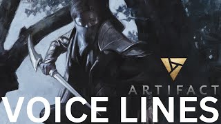 Artifact  Assassins Apprentice  Voice Lines [upl. by Ahsaeym603]