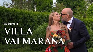 Sandra  Stefano ğŸ’ SPOSARSI A VILLA VALMARANA weddingtrailer [upl. by Yralam]