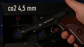 Пневматический пистолет Borner PM49 Blowback [upl. by Rednaxela]