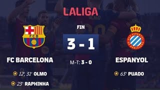 🚨Barça vs Espanyol 31fcbarcelona football lamasia liga daniolmo lamineyamal foot [upl. by Olympe]