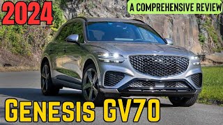 Unveiling the 2024 Genesis GV70 A comprehensive review [upl. by Libby]