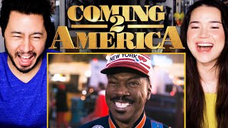 COMING 2 AMERICA  Eddie Murphy  Arsenio Hall  Trailer 2 Reaction [upl. by Agretha]