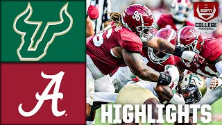 South Florida Bulls vs Alabama Crimson Tide  Full Game Highlights  ESPN College Football [upl. by Leirbag]