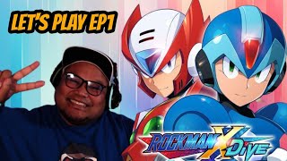 Mega Man X Dive Offline Lets Play ep1 [upl. by Nodearb]