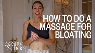 How To Banish Bloating Using This Easy Abdominal Massage Technique  No 43 [upl. by Christianity299]