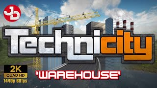 Building a warehouse  Technicity Playtest gameplay  1440p 60fps [upl. by Luana]