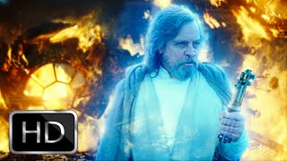 Star Wars The Rise Of Skywalker  Force Ghost Luke Skywalker Scene  Ultra HD [upl. by Yanehs]