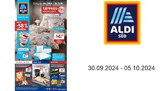 Aldi Süd Prospekt DE  vom 3009 bis 05102024 [upl. by Stevy]