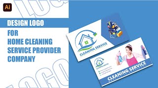 Home Cleaning Service Company logo Logo design logodesignillustrator logodesign cleaningservice [upl. by Anyala]