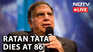 Ratan Tata  Ratan Tata Death  Ratan Tata Dies At 86  TATA  Ratan Tata Death News [upl. by Vey34]