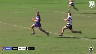 2019 Group 7 RL 1st Grade Round 1 Highlights  Gerringong Lions vs BSH Magpies [upl. by Rape]