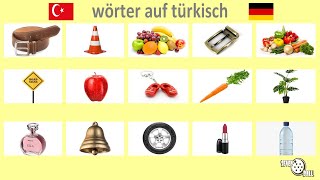 türkisch lernen  wörter auf türkisch [upl. by Elrebma]