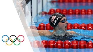 Katie Ledecky wins Olympic Gold  Womens 800m Freestyle  London 2012 Olympic Games [upl. by Schroder]