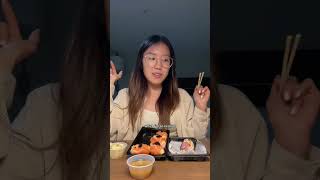 50 Sushi Mukbang food youtubeshorts mukbang korean foodie foodshorts foodvlog foodlover [upl. by Eatnahc]