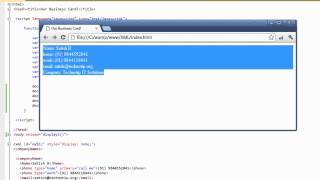 Display XML Data With DOM innerHTML  XML amp Javascript [upl. by Leesen]