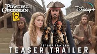 Pirates of the Caribbean 6 New Horizon Full Teaser Trailer Disney Studio Margot Robbie Johnny Depp [upl. by Olga]