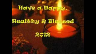 Happy New Year 2012  Auld Lang Syne w Lyrics [upl. by Yared]