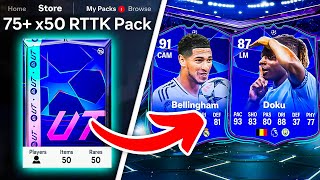 75 x50 RTTK PACK amp TOTW PACKS 🤯 FC 25 Ultimate Team [upl. by Moria]