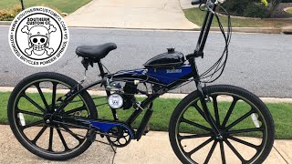 Kokomo 80cc Motorized Gas Bike By Southern Custom CC [upl. by Charlot94]