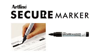 Artline SECURE MARKER [upl. by Wenoa335]