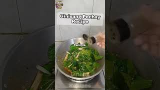 Ginisang pechay recipe pechay pechayrecipe ginisangpechay lutongbahay lutongbahayrecipe shorts [upl. by Lorin]