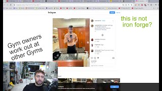 Mizkif says why he doesnt work out at IronForge Gym [upl. by Matty]