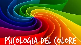 Psicologia del colore [upl. by Burgener]