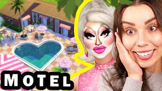 I tried to build a Trixie Motel in The Sims 4 [upl. by Euridice]